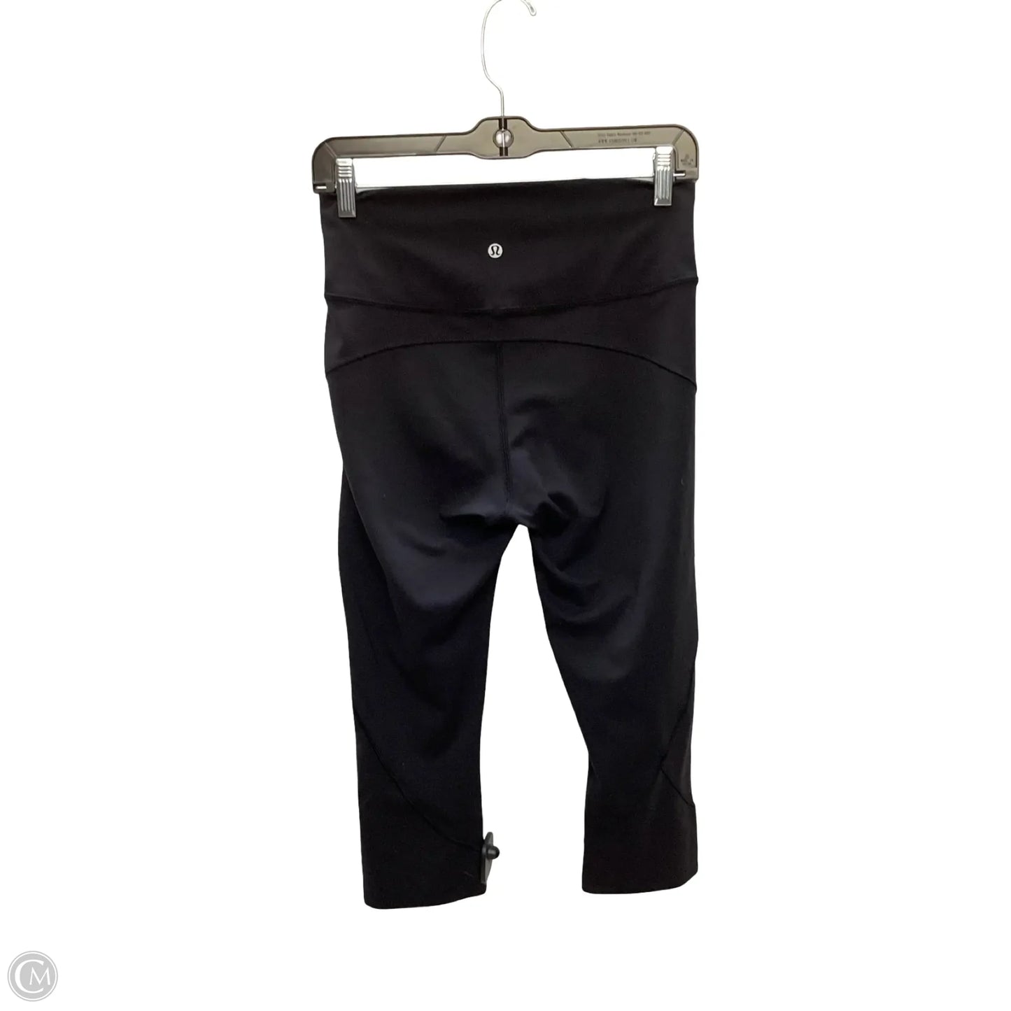 Athletic Capris By Lululemon In Black, Size: 8