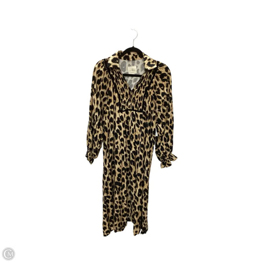 Dress Casual Midi By Umgee In Animal Print, Size: M