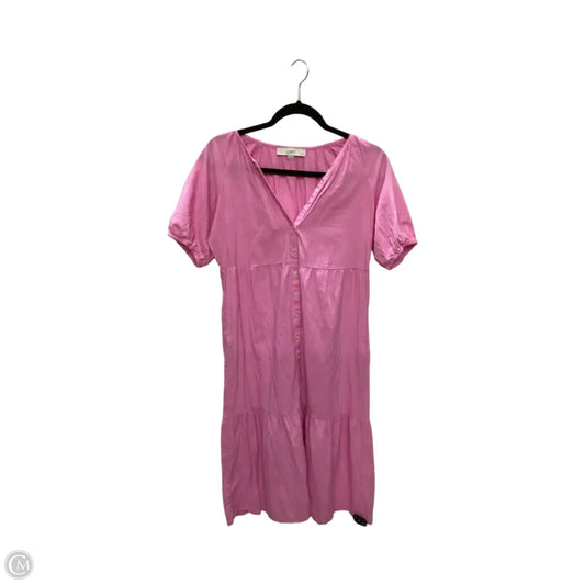Dress Casual Short By Loft In Pink, Size: Sp
