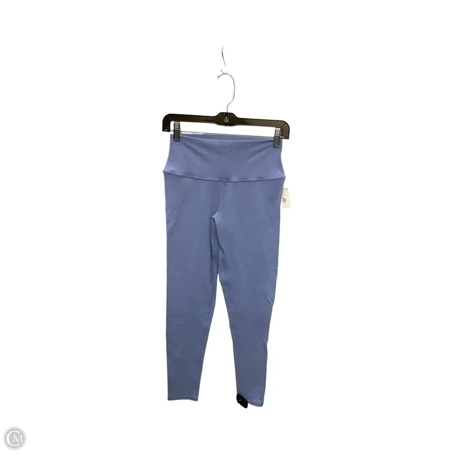 Athletic Leggings By Alo In Blue, Size: M