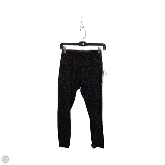 Athletic Leggings By Lululemon In Animal Print, Size: 6