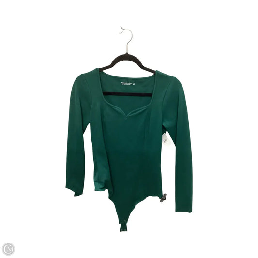 Bodysuit By Abercrombie And Fitch In Green, Size: M
