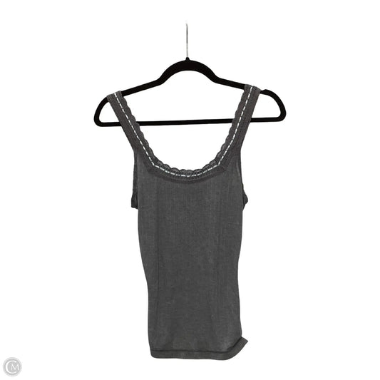 Tank Top By Free People In Grey, Size: M