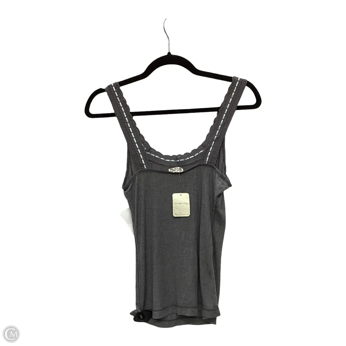 Tank Top By Free People In Grey, Size: M