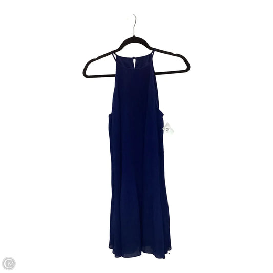 Dress Casual Short By Fabrik In Navy, Size: M