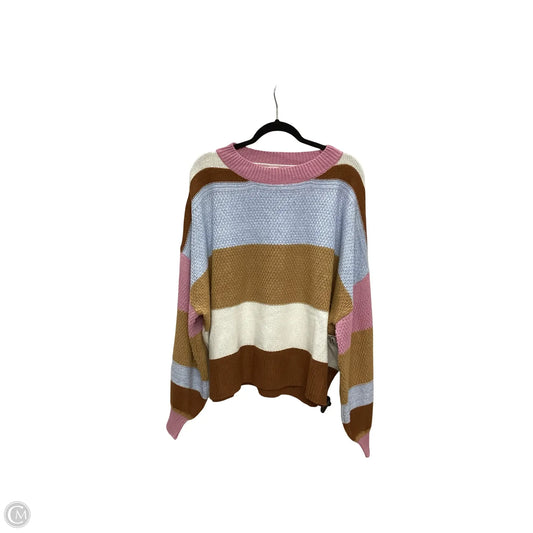Sweater By Like Love In Multi-colored, Size: 2x