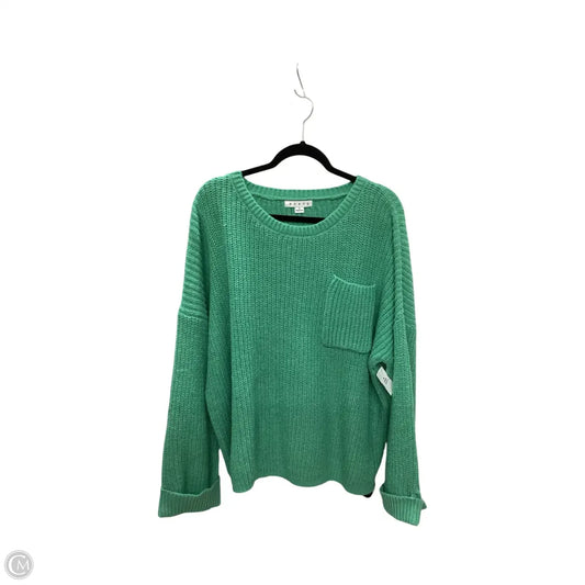 Sweater By Hyfve In Green, Size: L
