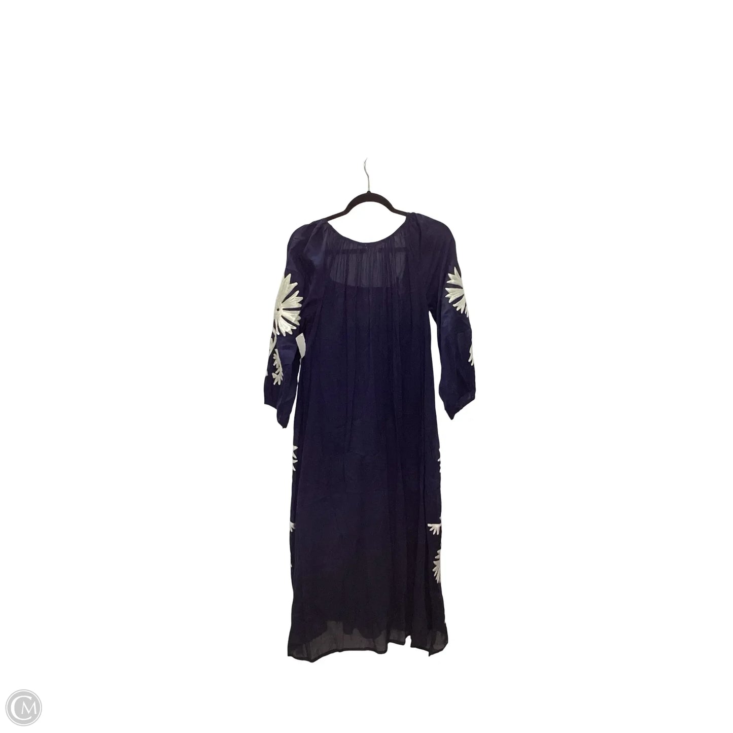 Dress Casual Maxi By Becasa In Navy, Size: Osfm