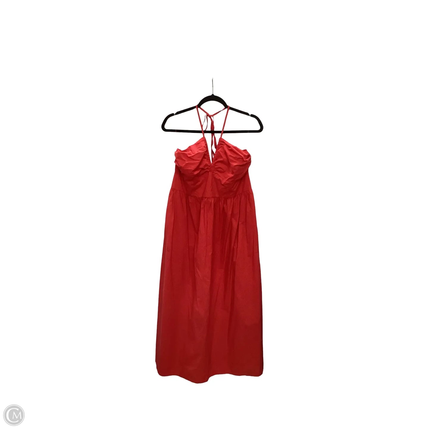 Dress Casual Midi By Universal Thread In Red, Size: L