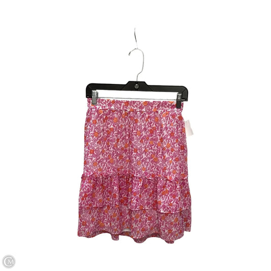 Skirt Mini & Short By J. Crew In Floral Print, Size: M