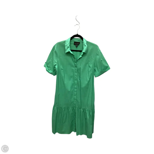 Dress Casual Short By Donna Morgan In Green, Size: Xxl