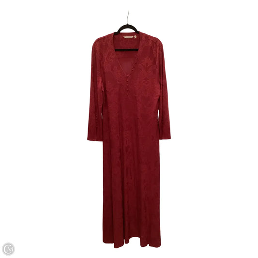 Dress Casual Maxi By Soft Surroundings In Red, Size: Xl