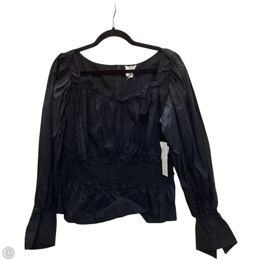 Blouse Long Sleeve By Hope For Flowers By Tracy Reese In Black, Size: Xl