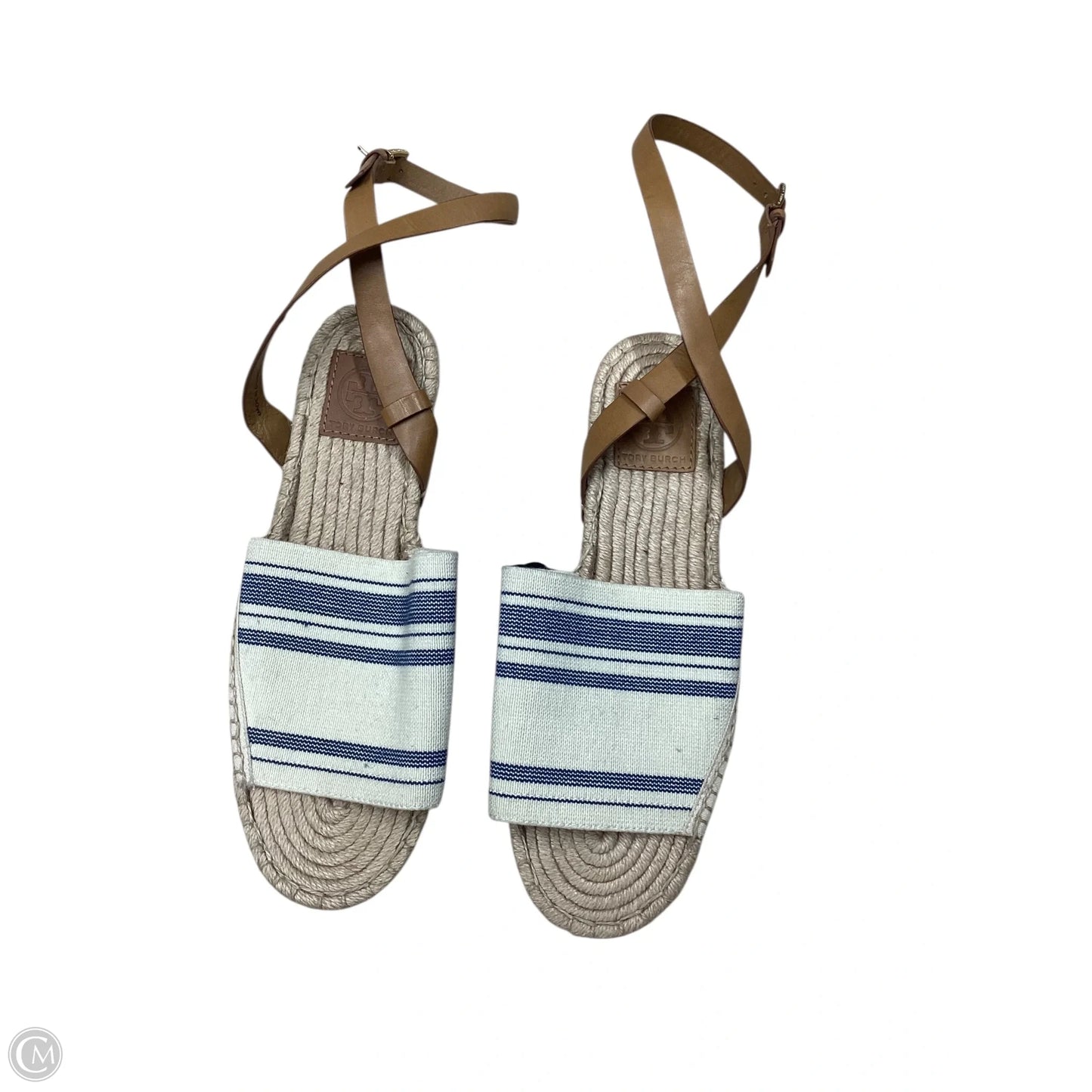 Sandals Designer By Tory Burch In Tan, Size: 9