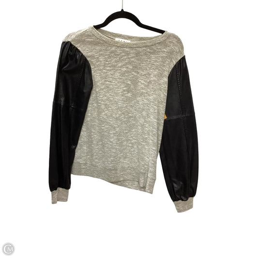 Blouse Long Sleeve By Thml In Tan, Size: Xs