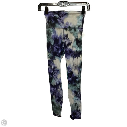 Athletic Leggings By Lululemon In Tie Dye Print, Size: 2