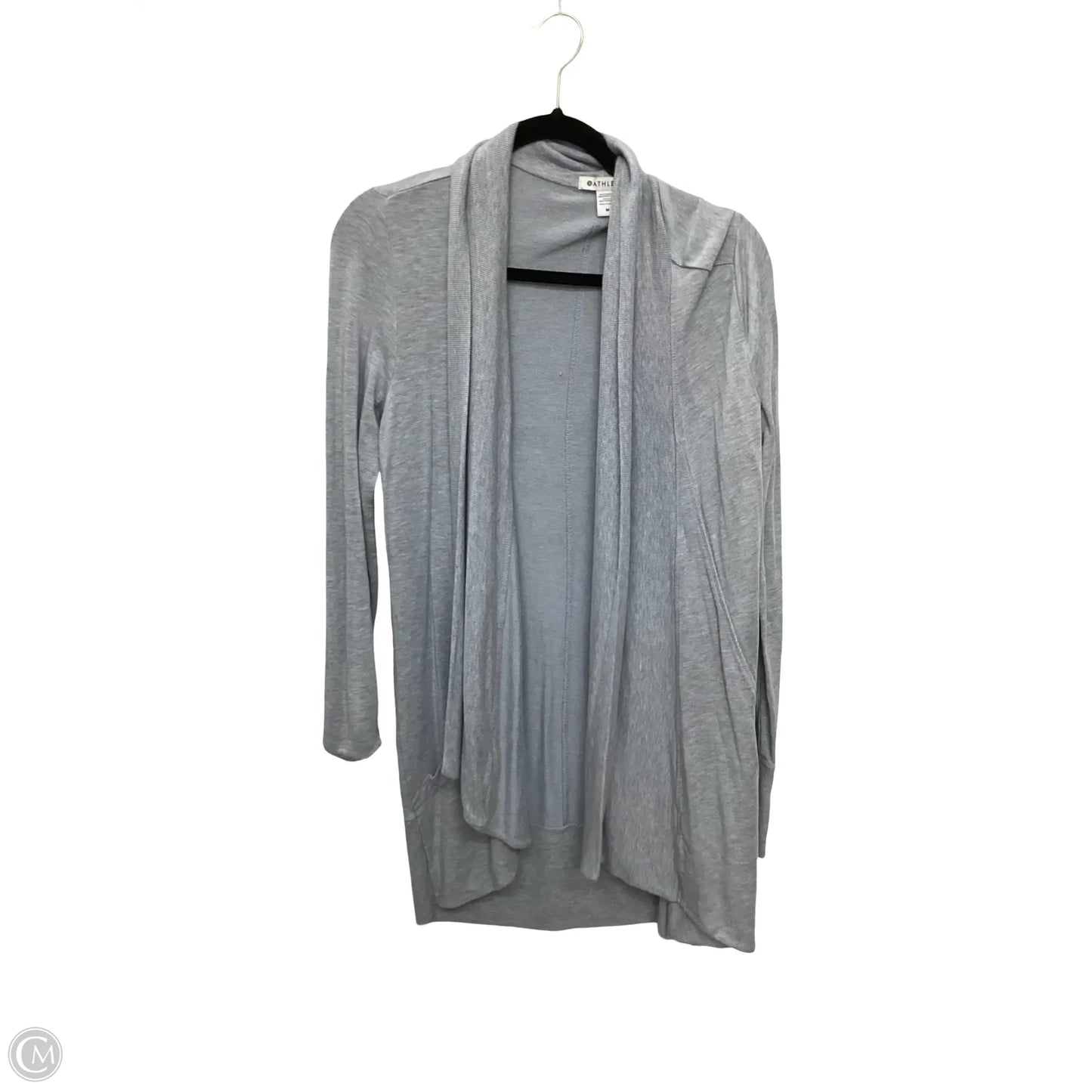 Athletic Jacket By Athleta In Grey, Size: M