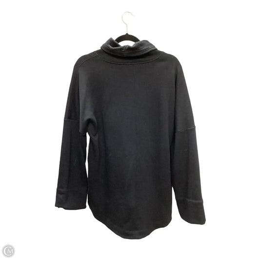 Athletic Sweatshirt Collar By Athleta In Black, Size: M