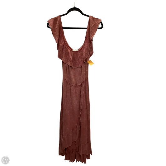 Dress Casual Midi By Clothes Mentor In Red, Size: S