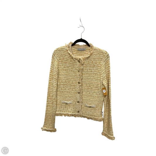 Sweater 2pc By Mng In Yellow, Size: L