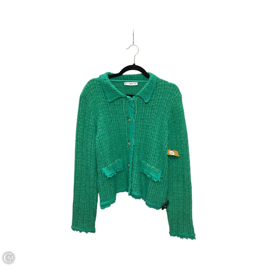 Cardigan By Mng In Green, Size: L