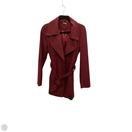 Coat Peacoat By Jou Jou In Red, Size: M