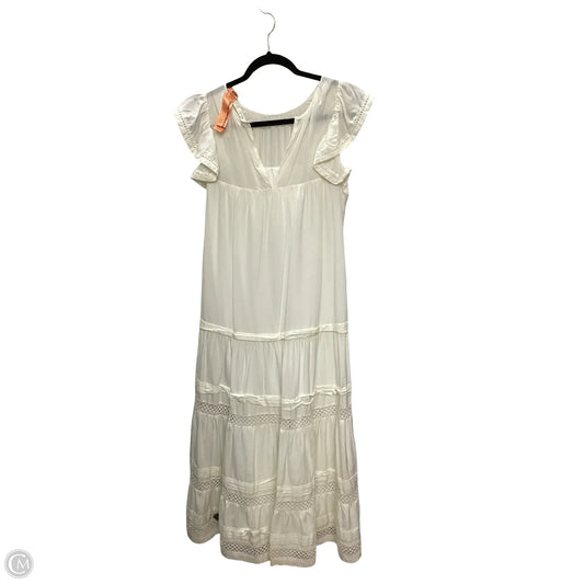 Dress Casual Maxi By Marie Oliver In White, Size: S