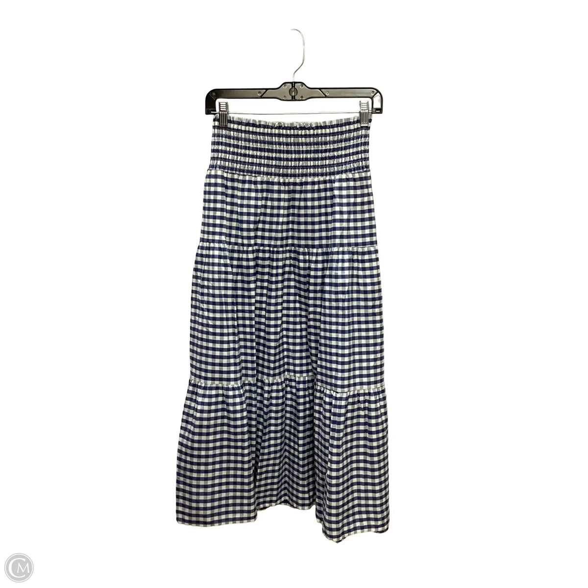 Skirt Maxi By Universal Thread In Checkered Pattern, Size: L