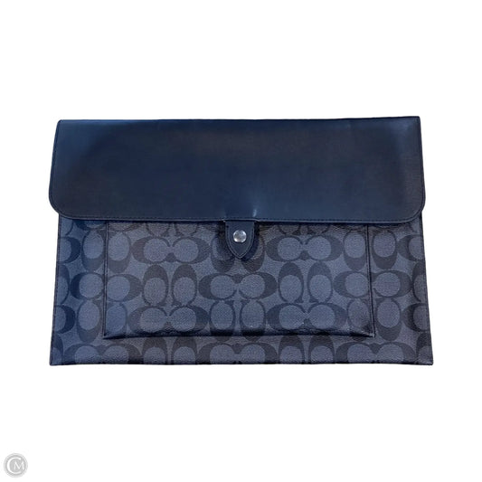 Clutch Designer By Coach, Size: Large