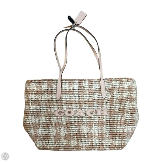 Tote Designer By Coach, Size: Large