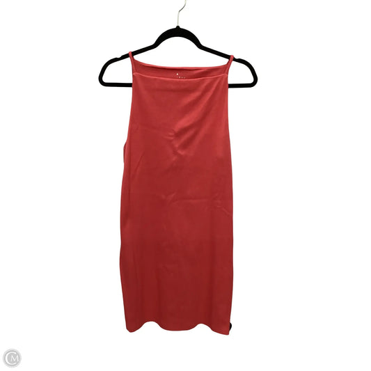 Dress Casual Midi By A New Day In Red, Size: M