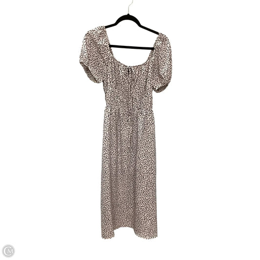 Dress Casual Midi By Who What Wear In Pink, Size: Xs