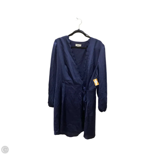 Dress Casual Short By Chicsoul In Navy, Size: 3x