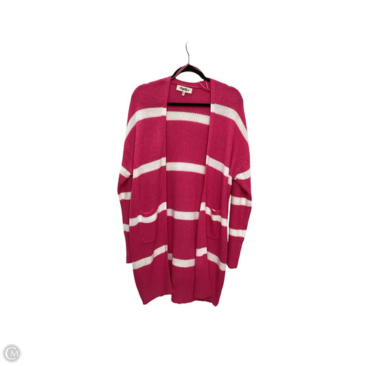 Cardigan By Haptics In Striped Pattern, Size: M