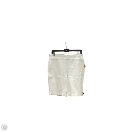 Shorts By Chicos In White, Size: M