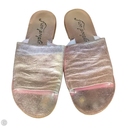 Sandals Flats By Free People In Pink, Size: 7.5