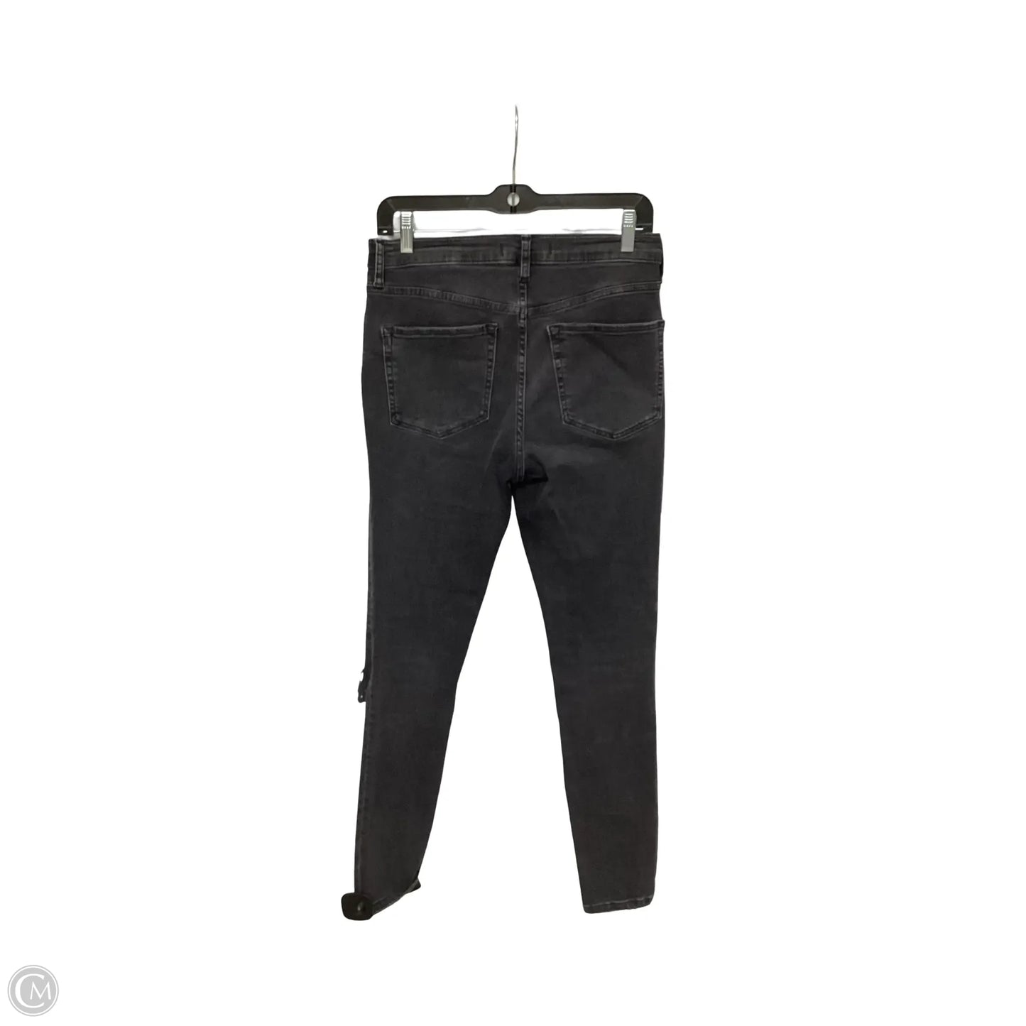 Jeans Skinny By Free People In Black, Size: 28