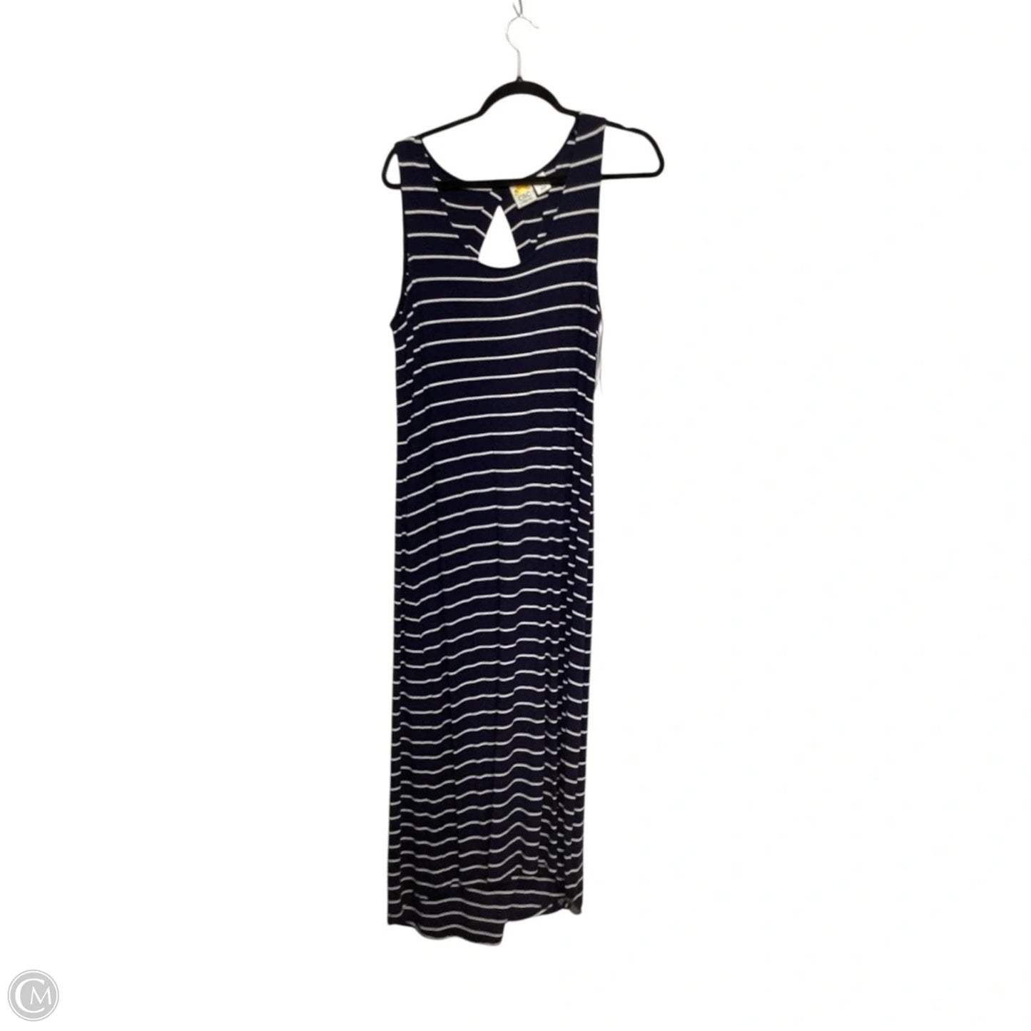 Dress Casual Maxi By C And C In Striped Pattern, Size: L