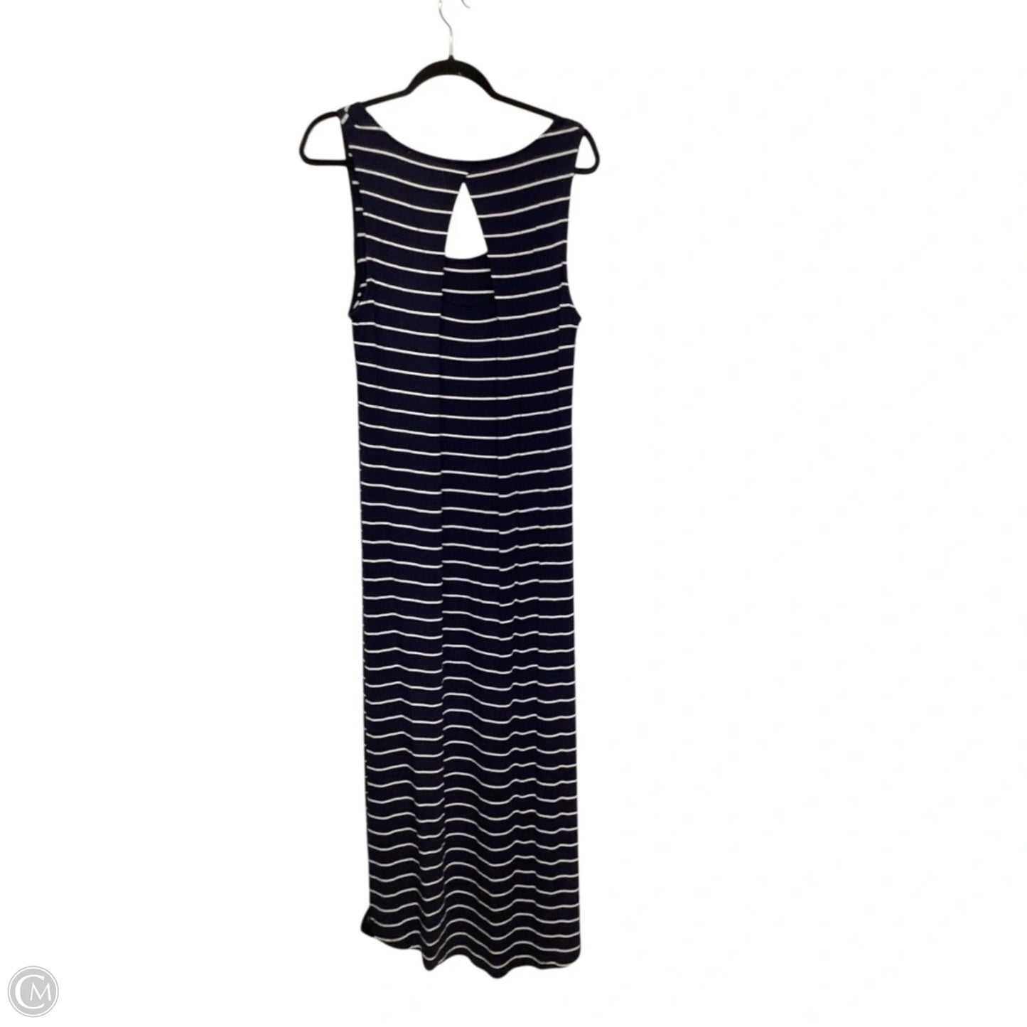 Dress Casual Maxi By C And C In Striped Pattern, Size: L