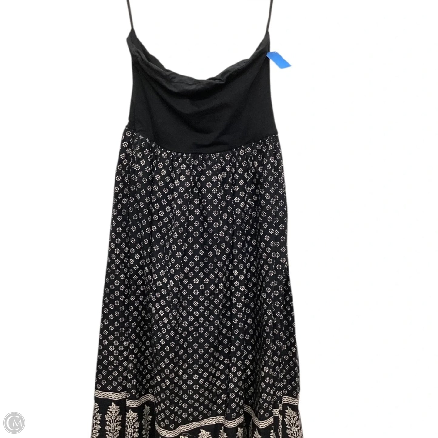 Dress Casual Maxi By J. Crew In Black, Size: L