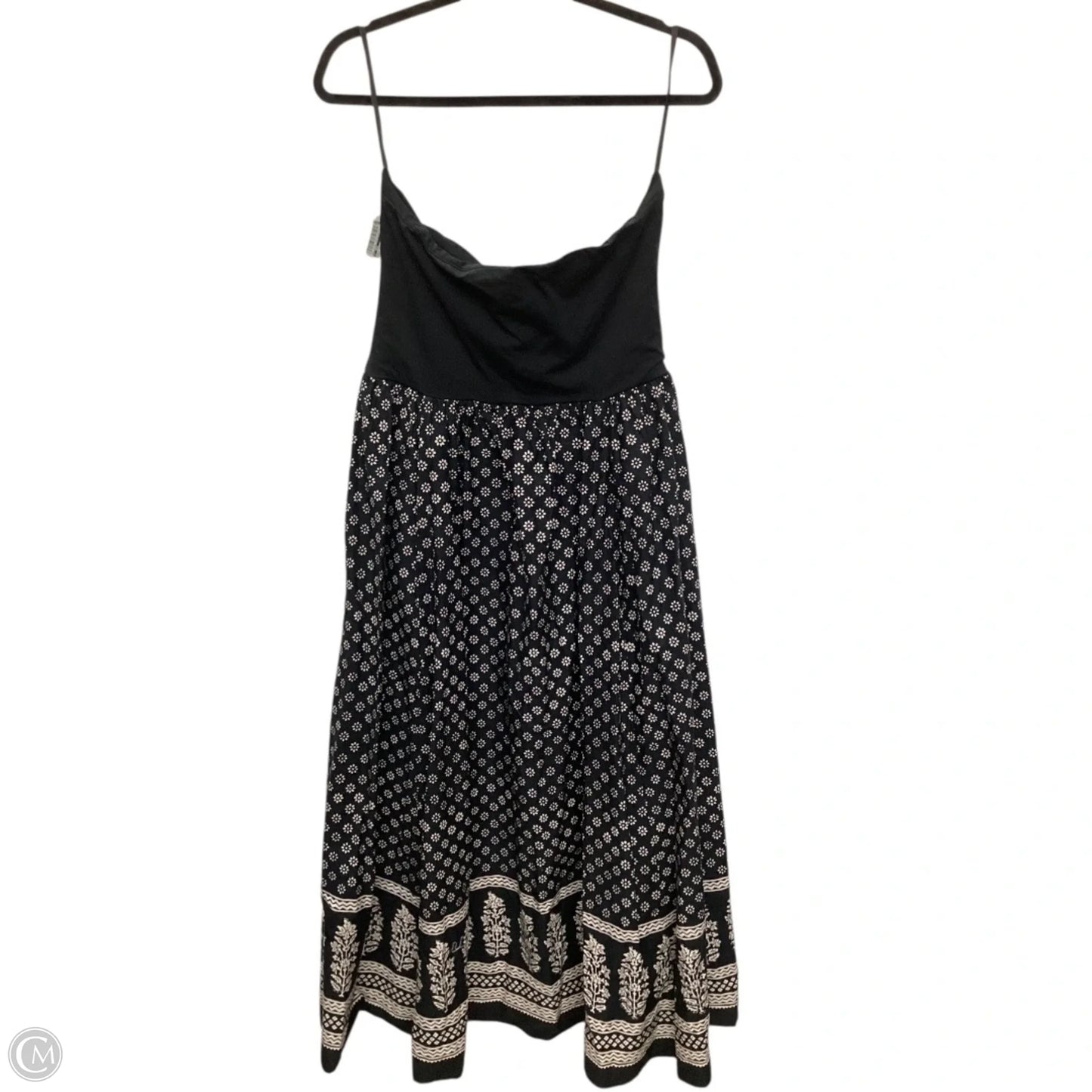 Dress Casual Maxi By J. Crew In Black, Size: L