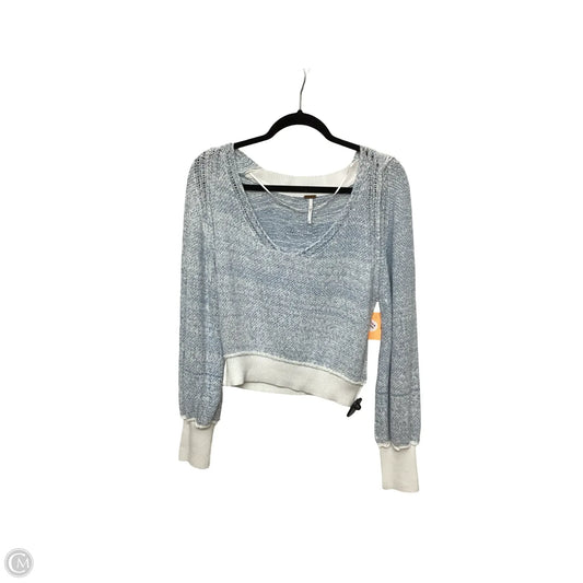 Sweater By Free People In Blue, Size: Xs