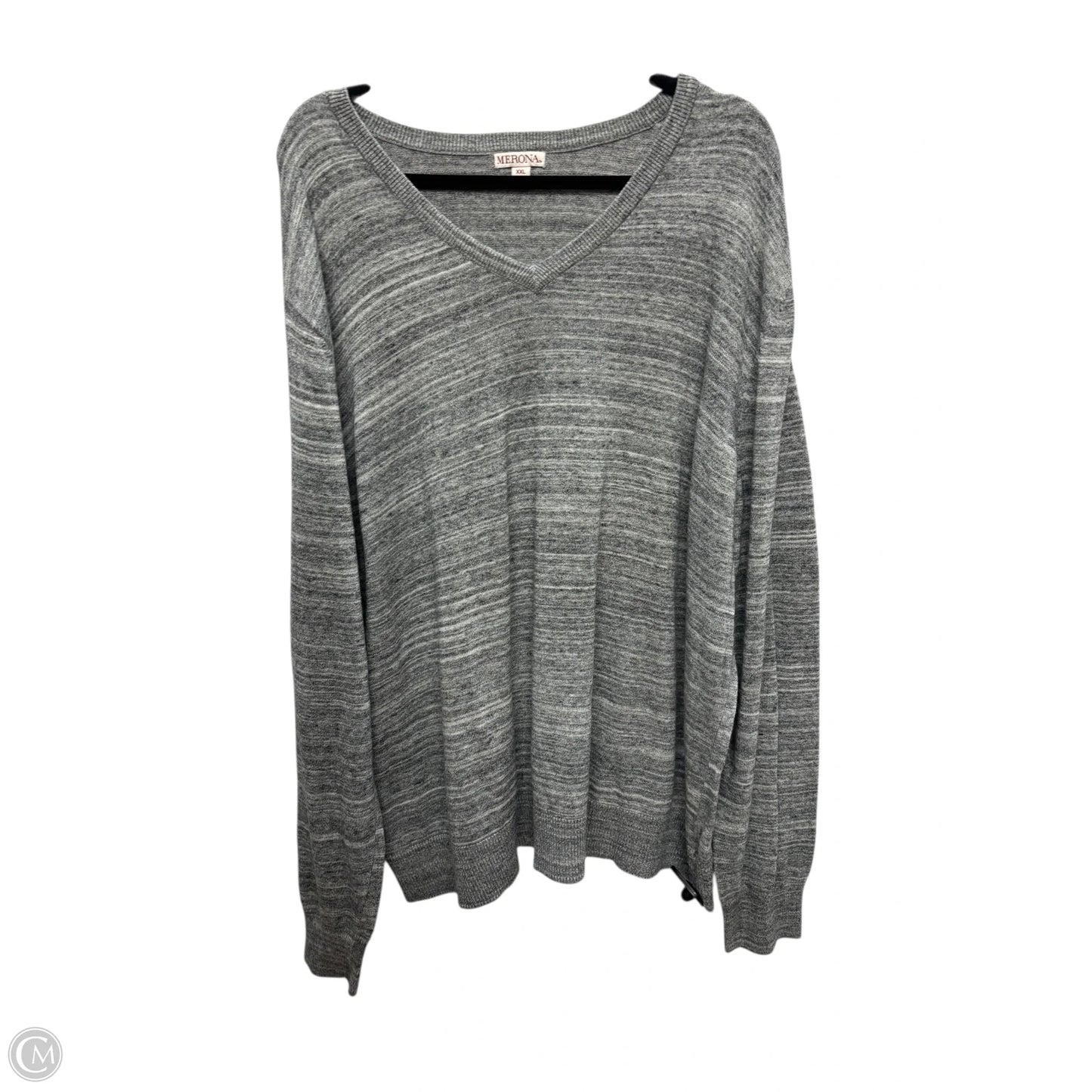 Sweater By Merona In Grey, Size: Xxl
