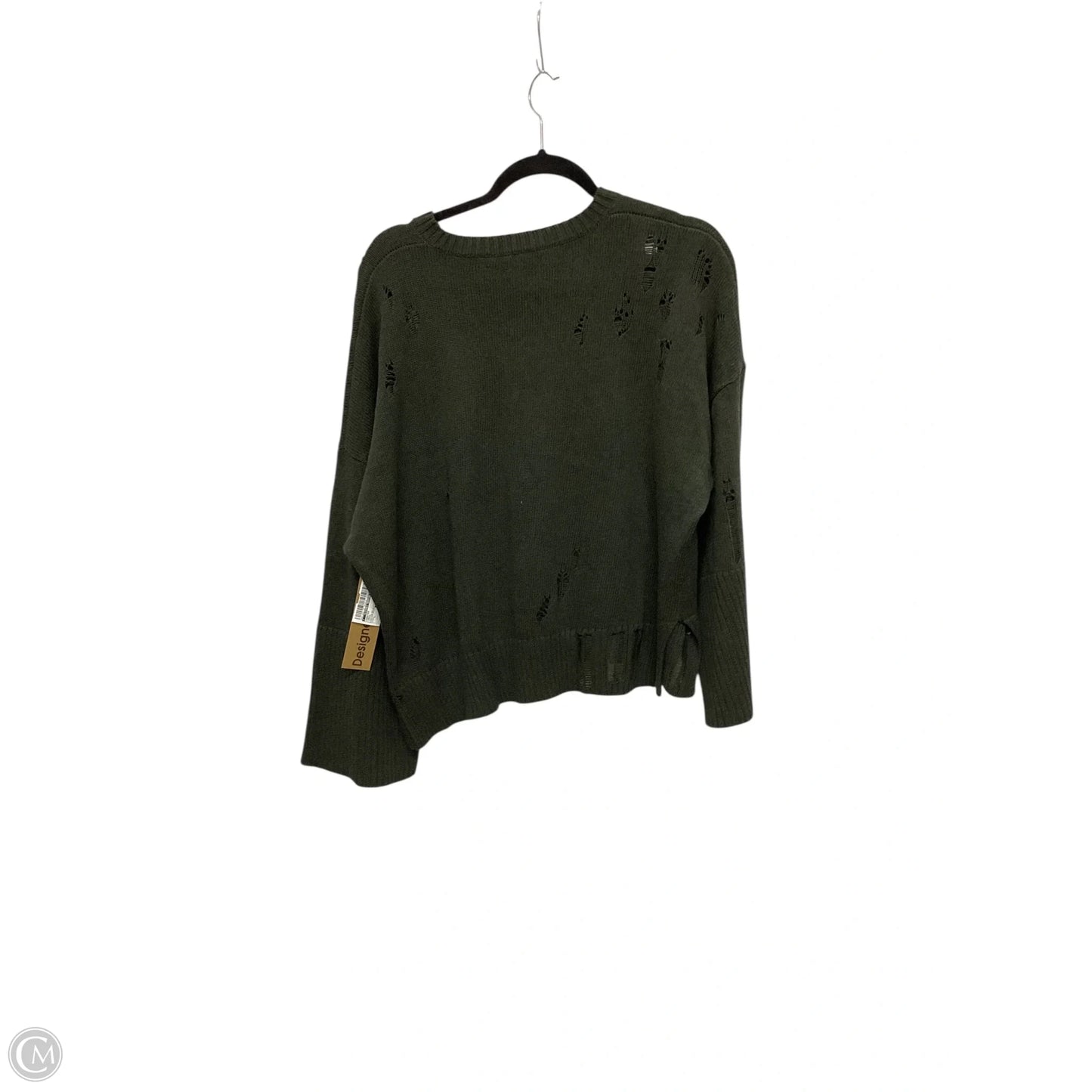 Sweater By Clothes Mentor In Green, Size: L