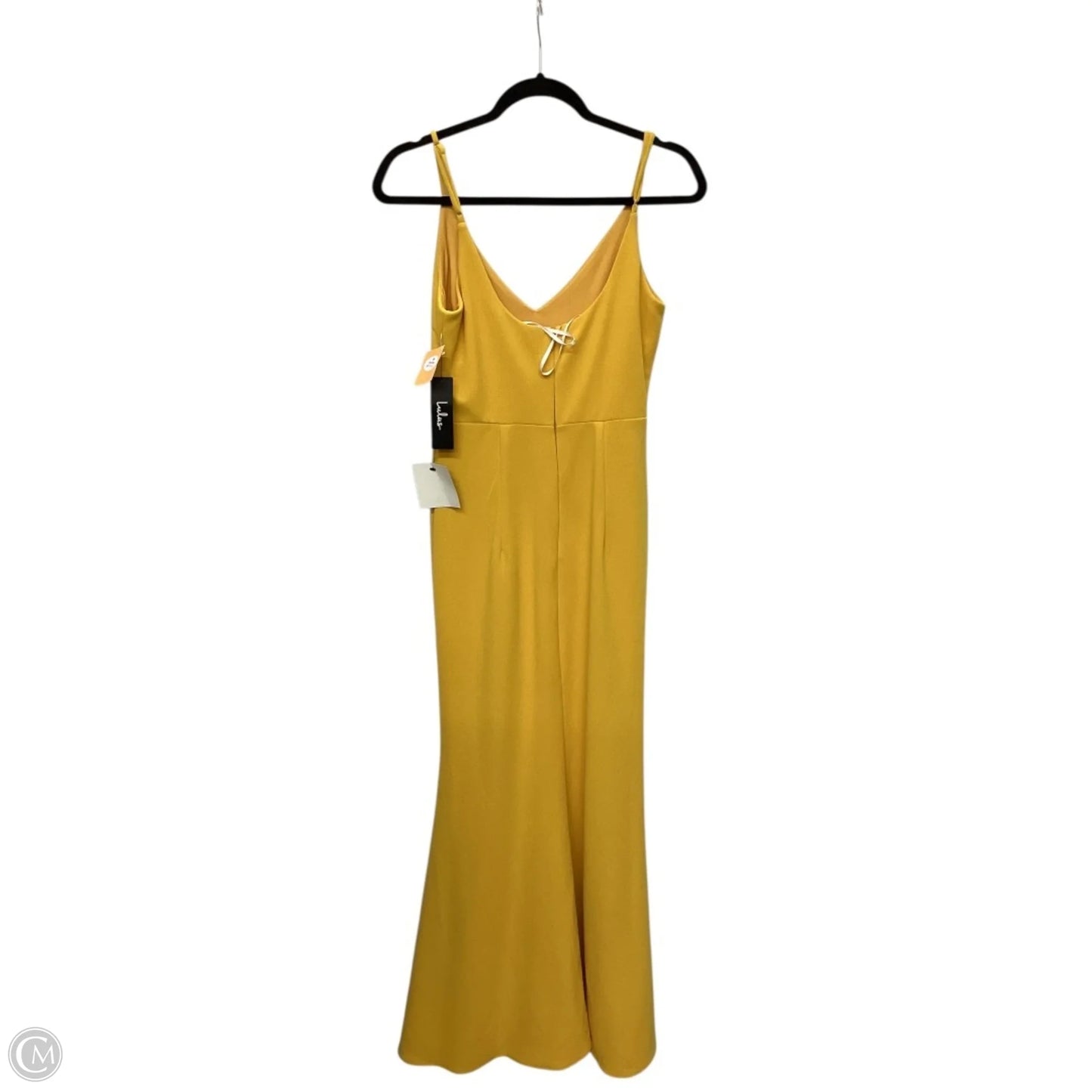 Dress Party Long By Lulus In Yellow, Size: S