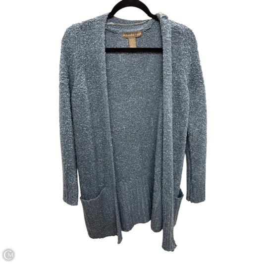 Sweater Cardigan By Clothes Mentor In Blue, Size: M