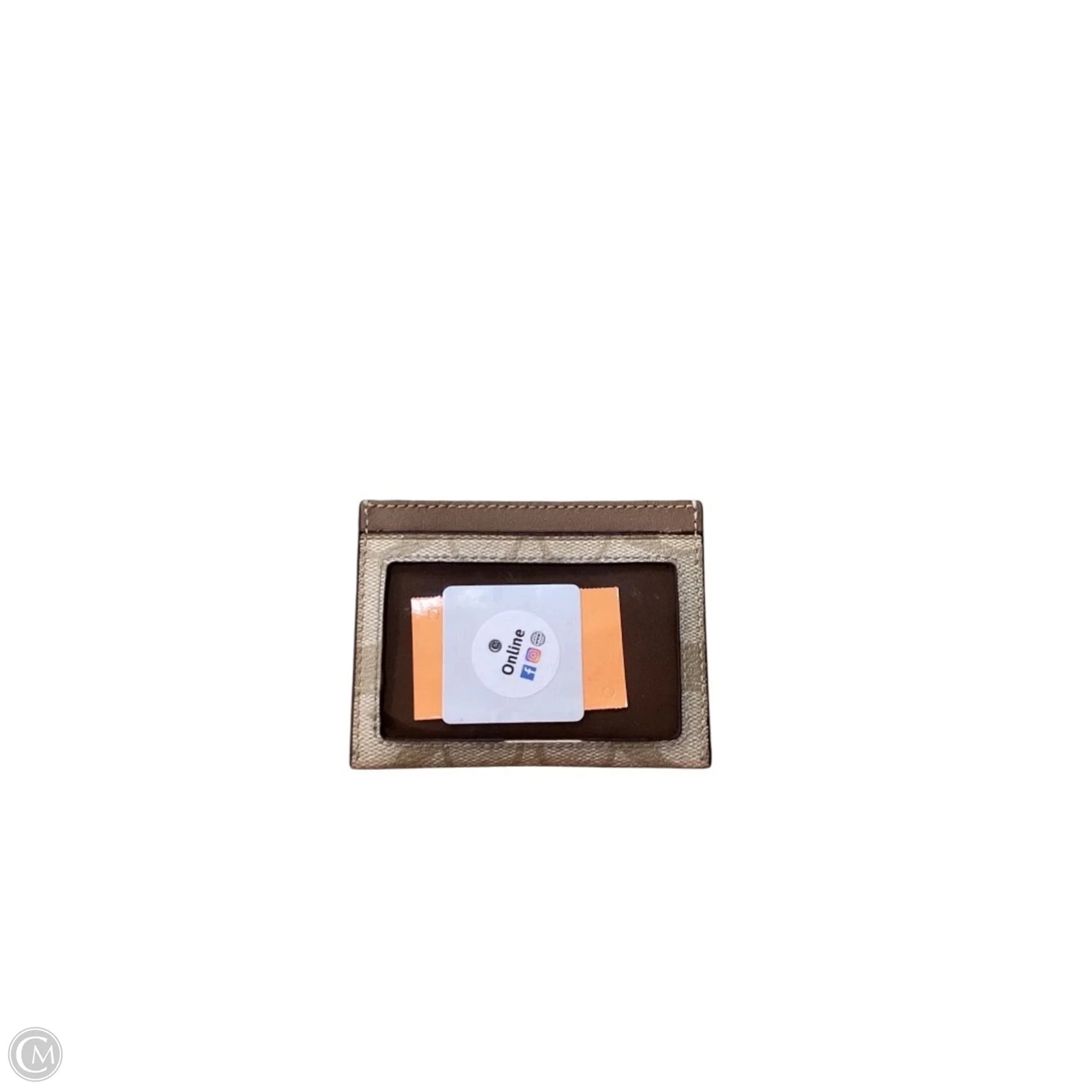 Wallet Designer By Coach, Size: Small