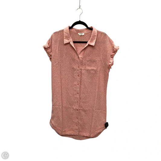 Dress Casual Short By Umgee In Orange, Size: M