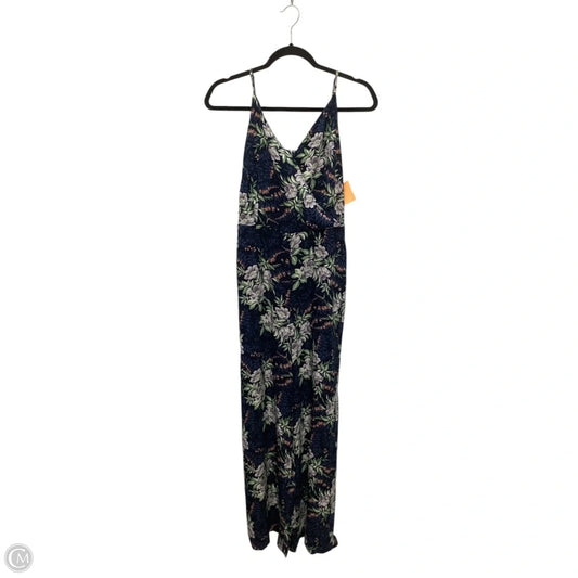 Jumpsuit By Loft In Floral Print, Size: 4