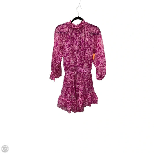 Dress Casual Short By Fate In Floral Print, Size: M